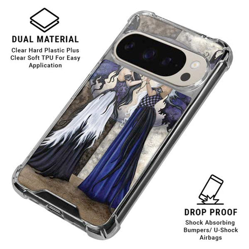 The Two Sisters by Amy Brown Pixel 9/9 Pro Clear Case